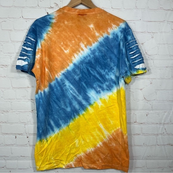Switch Remarkable Shirt Mens Large Multicolor Wrips Tears T Shirt Crew Neck - Picture 7 of 11